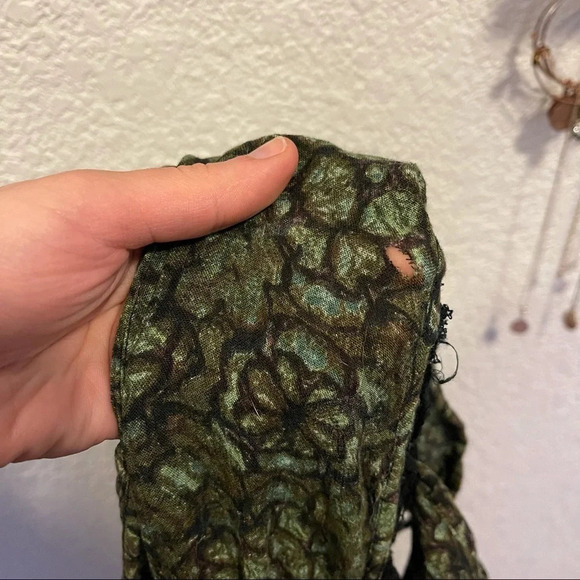 Free People One Plunging Cutout Mini Dress - Picture 8 of 8